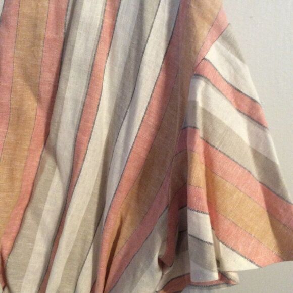 New with tags Lauren Conrad LC striped short sleeve dress size XXL plus striped - Picture 5 of 5